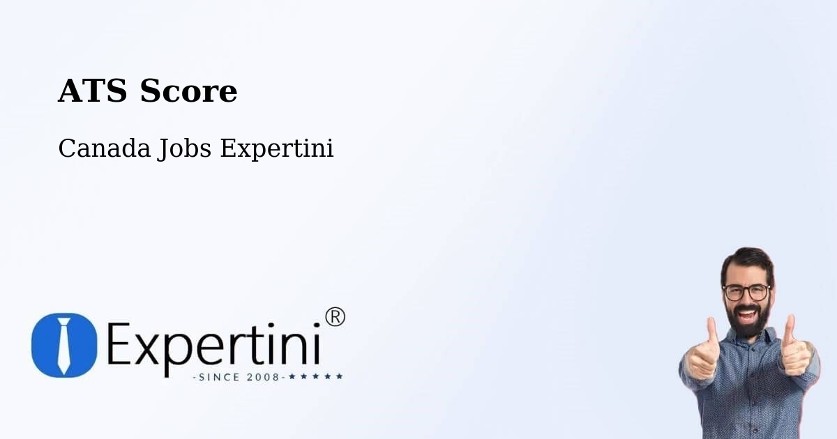 Resume ATS Score & Job Description Match Tool – Pasadena - Canada Jobs Expertini