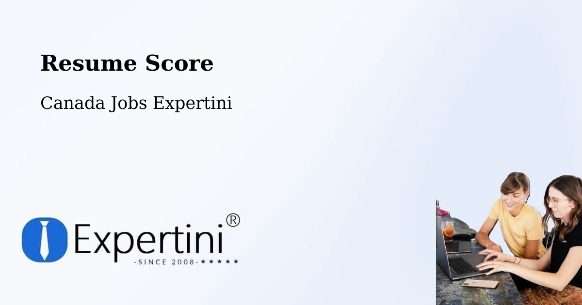 Resume Score & Job Description Match Tool – Pasadena - Canada Jobs Expertini